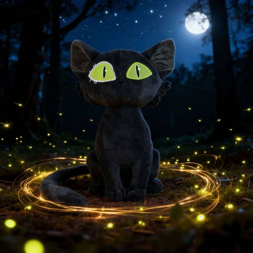 23cm Daijin Cosplay Plush Cartoon Plushies Anime Suzume Disguise Figurine Mascot Black Cat Birthday Xmas Gifts for Kids Fans R260908 - view 5
