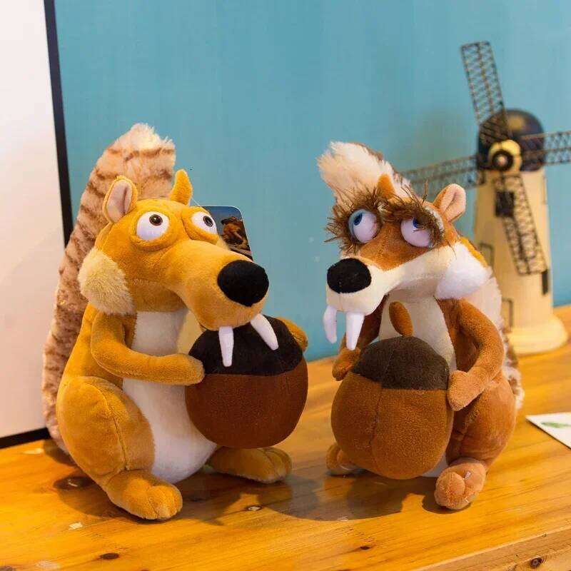 Ice Age Plush Toy Squirrel Mammoth Elephant Swordtooth Tiger Doll Soft Stuffed Animal Sleeping Pillow Gifts for Kids and Girls R260908 - view 4
