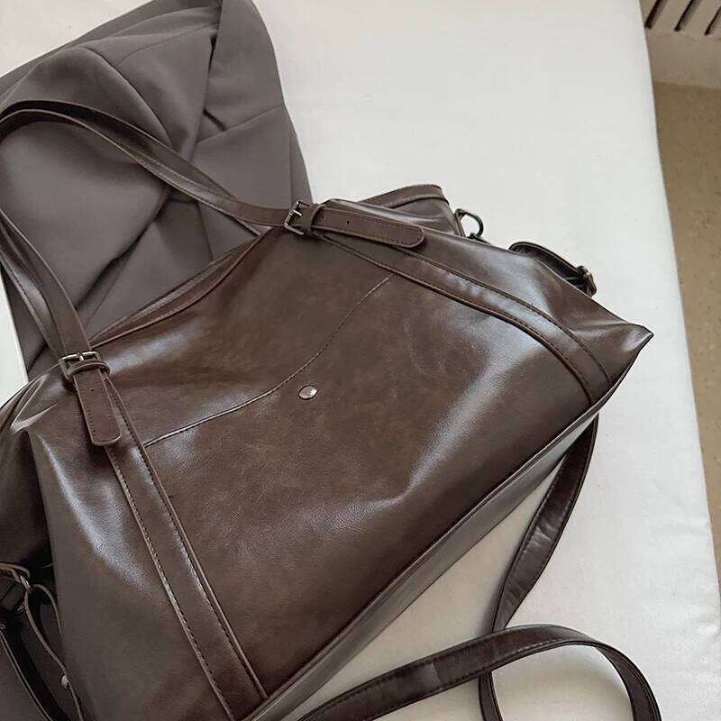 Quality Retro Big Tote Bags For Women 2025 Winter New Large Capacity Shopper Shoulder Crossbody Bag Practical Designer Handbags XJ260306