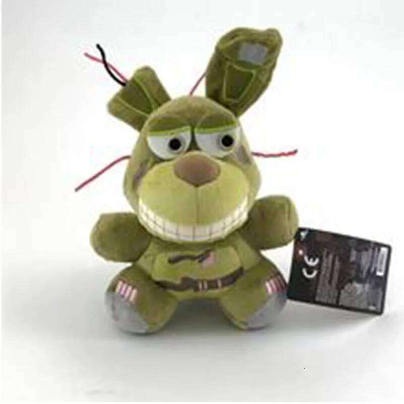 2025.Five Nights at Freddy's FNAF - Cute Toys. 18cm Game Dolls: Bonnie Bear, Foxy from the Animated Series. Freddy Plush R260908 - view 7