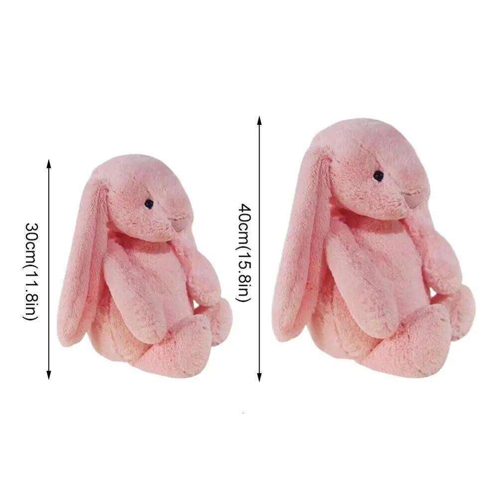 Cute Stuffed Toy Babies Sleeping Companion Kawaii Long Ear Rabbit Doll Kids Gift Bedroom Plush Decor R260908 - view 7