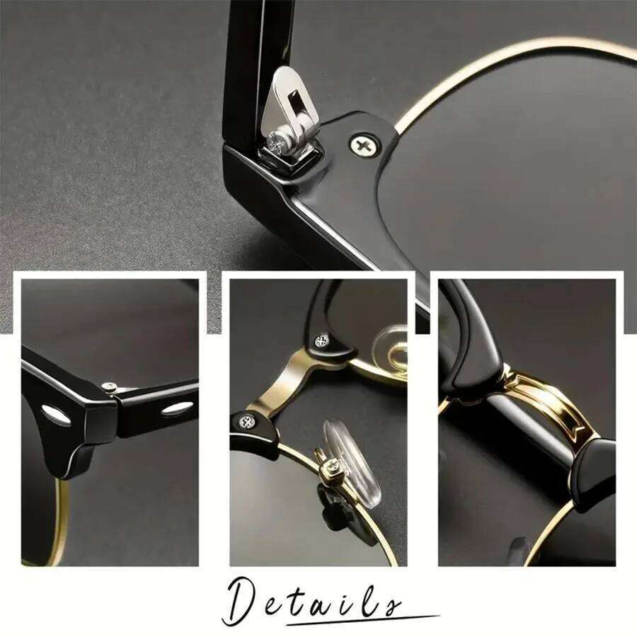 2pcs New Fashion Sunglasses UV400 Protection Anti-glare Eyewear For Men Women Driving Leisure Glasses Z260306