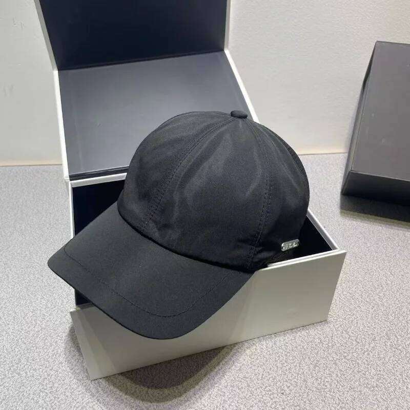 High quality letter embroidered baseball with wind reversed iron logo, sun protection duckbill cap, versatile cap Y260304