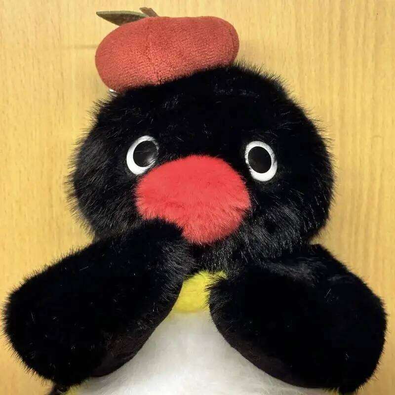 30cm Superpower Series Fluffy Angry Penguin Plush Toy Cute Companion Comfort Doll Soft Pillow Room Sofa Decorative Cushion Gift R260908 - view 4