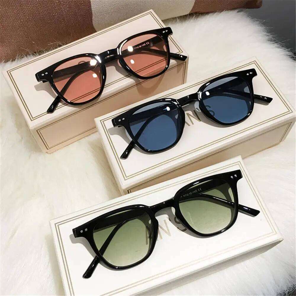 UV400 Sun Glasses Eyewear Men Shades Square Oversized Sunglasses Vintage Z260306