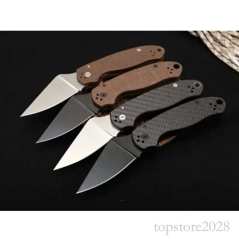 pocket knife Tactical Folding Knife - Premium S30V Steel Blade Carbon Fiber/Linen Handle Survival Tool for Outdoor Camping Hiking Hunting Durable Port