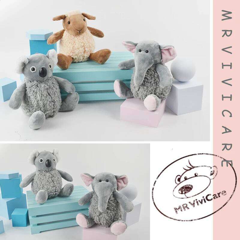 20cm Sean Sheep Alpaca Cute Animal Soft Cotton Stuffed Doll Children's Plush Toy Sleeping Partner Birthday Gift R260908 - view 6