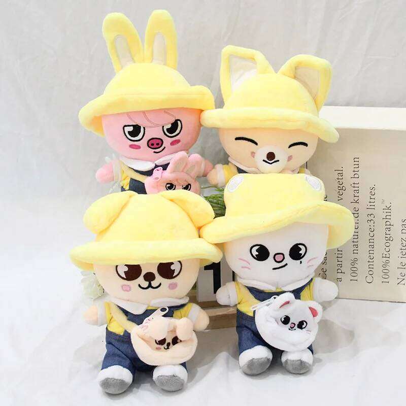 SKZOO Teddy Plush Toy Fans Kindergarten Series Hug Pillow FM Week Cloak Doll Magic School Kid Birthday Gift R260908 - view 4