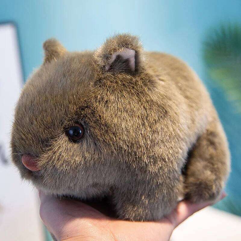 1pcs hamster plush toy cute little mouse doll to give gifts, sleep dolls, family ornaments R260908 - view 4