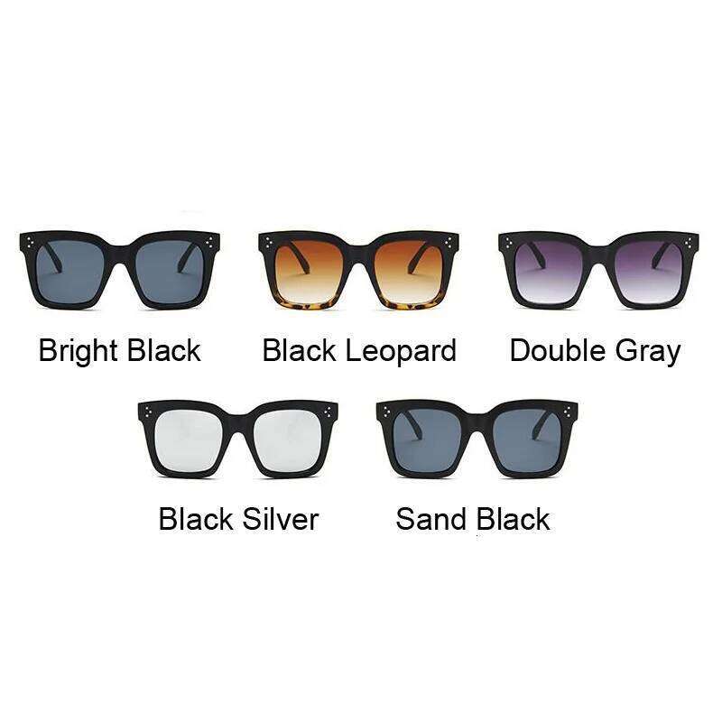 Brand Oversized Sunglasses Woman Retro Big Frame Plastic Sun Glasses Female Fashion Classic Square Vintage Gafas De Sol Z260306