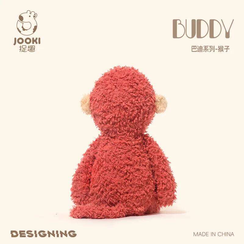 1pc 30cm/11.81in BUDDY Monkey Soothing Doll Super Soft Plush Toy Sleeping Birthday Gift R260908 - view 4