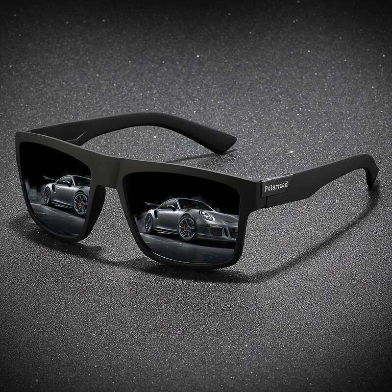 New Fashion Vintage Square Polarized Sunglasses Men Women Driving Fishing Luxury Sun Glasses Driver's Eyewear UV400 Z260306