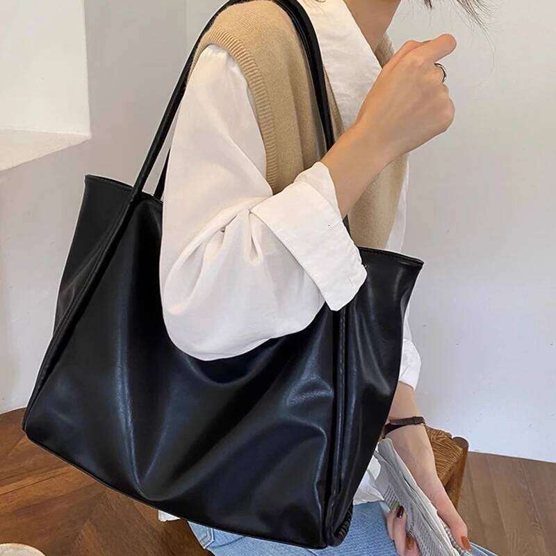 Large Capacity Tote Ladies Shoulder Bags for Work Commuting Carrying Bag Student Handbag Female Outfit Book Pack XJ260306