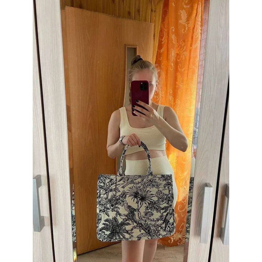 Ladies' Handbag Embroidered Tote 2024 Good Quality Fashion Commuter Shoulder Bag for Women XJ260306