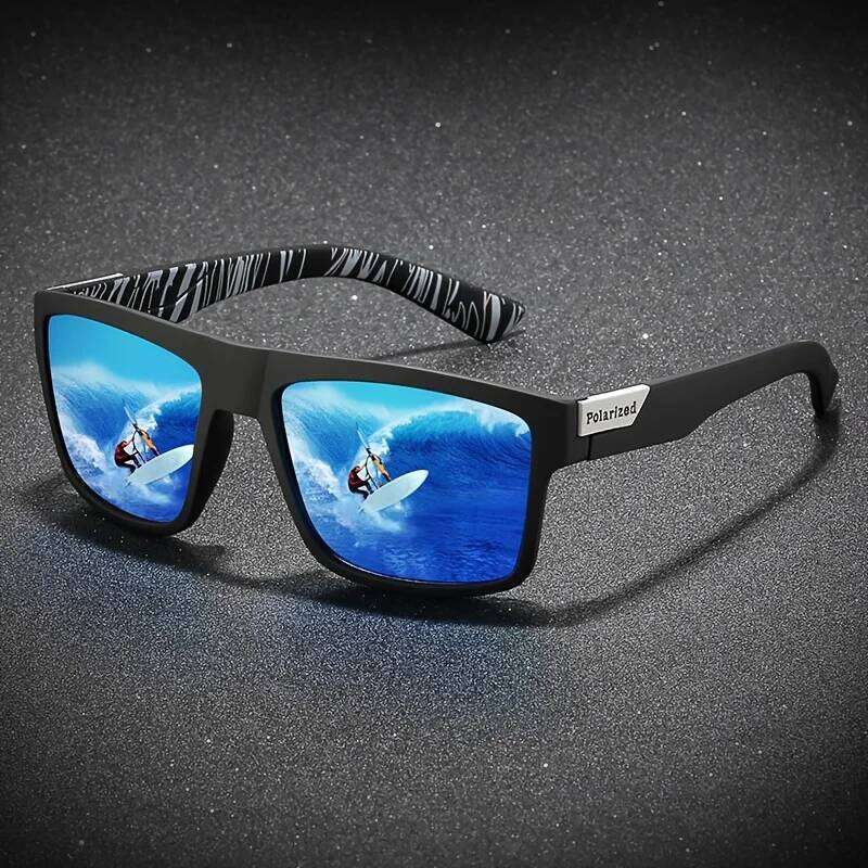 New Fashion Vintage Square Polarized Sunglasses Men Women Driving Fishing Luxury Sun Glasses Driver's Eyewear UV400 Z260306
