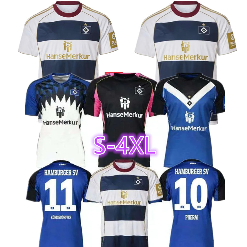25 26 27 Hamburg SV Special soccer jerseys 2025 2026 HSV Home Away Third Football Jersey Shirt Kit HAMBURGERS GLATZEL LEIBOLD REIS DOMPE REIS DUDZIAK