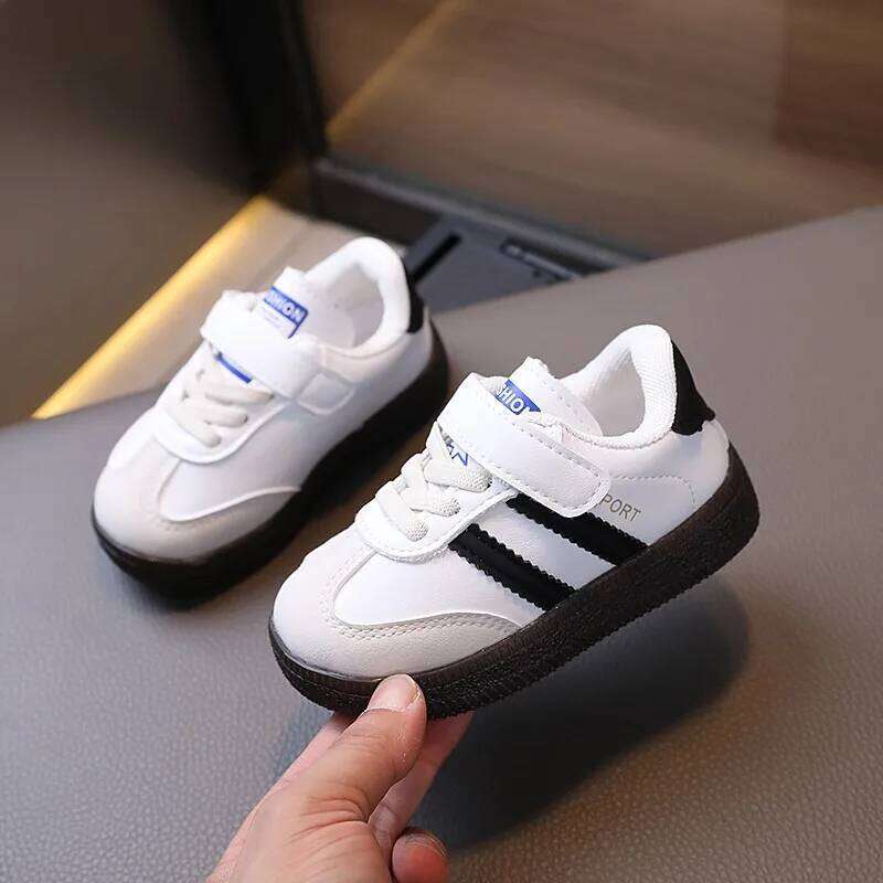 Children's Sneakers Boys Sport Toddler Baby Kids Soft Sole First Walkers Girls Hook Casual Outdoor Shoes