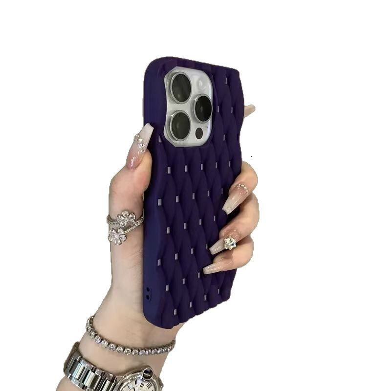 Summer cooling textured pattern suitable for iPhone 17 Pro Max matte phone case, Apple 16 full-cover silicone soft case