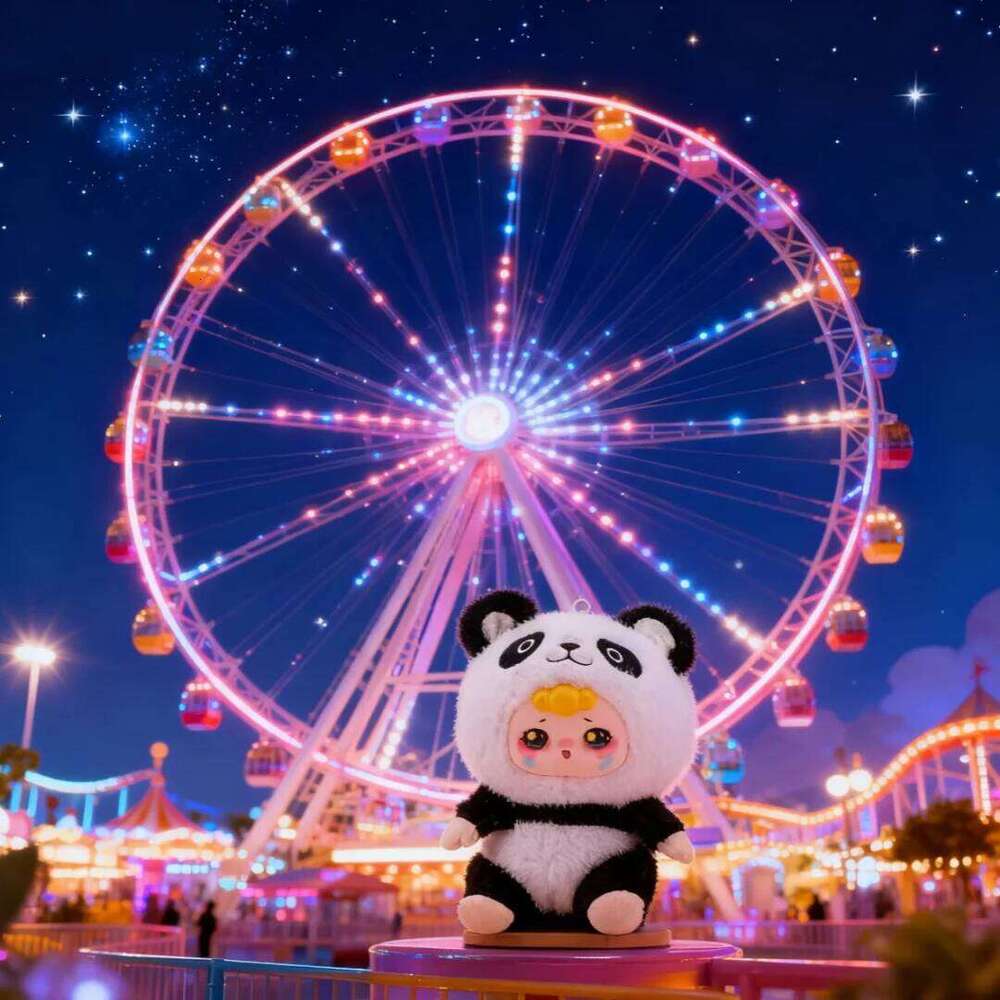 Cute Random Face Plush Toy Fairy Tale Princess Rabbit Obedient Koala Vinyl-Plush Toys Animal Birthday Christmas Gift for Kids R260908 - view 4