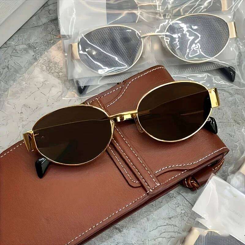 Luxury Brand Sunglasses for Men and Women Fashion Sun Glasses Oval Unisex Stylish Eyewear Shades Z260306