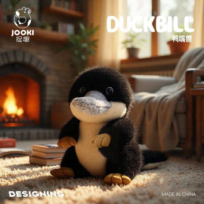 19cm Cute Cartoon Platypus Plush Toy - Ultra Soft & Fluffy Stuffed Duck-Billed Anima Perfect Huggable Gift for Kids, Teens R260908 - view 5