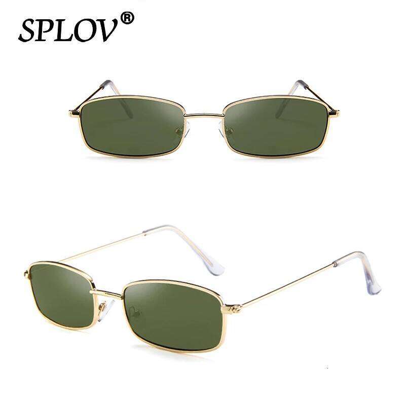 Vintage Small Rectangle Sunglasses Men Women Retro Frame Sun Glasses Stylish Fashion Shades Male Female Gafas de Sol UV400 Z260306