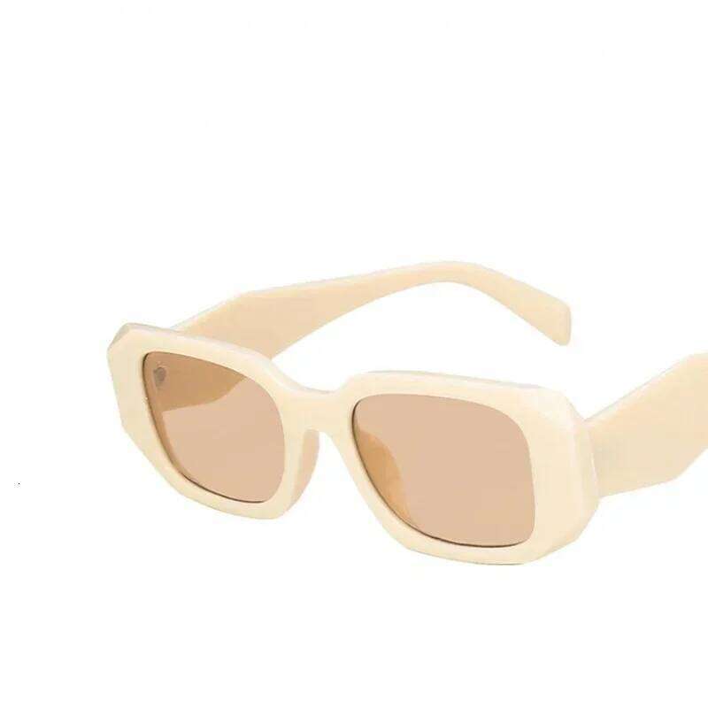 2024 Brand New Stylish Square Sunglasses Women Men Luxury Vintage Irregular Personality Sun Glasses for Driving Beach Z260306