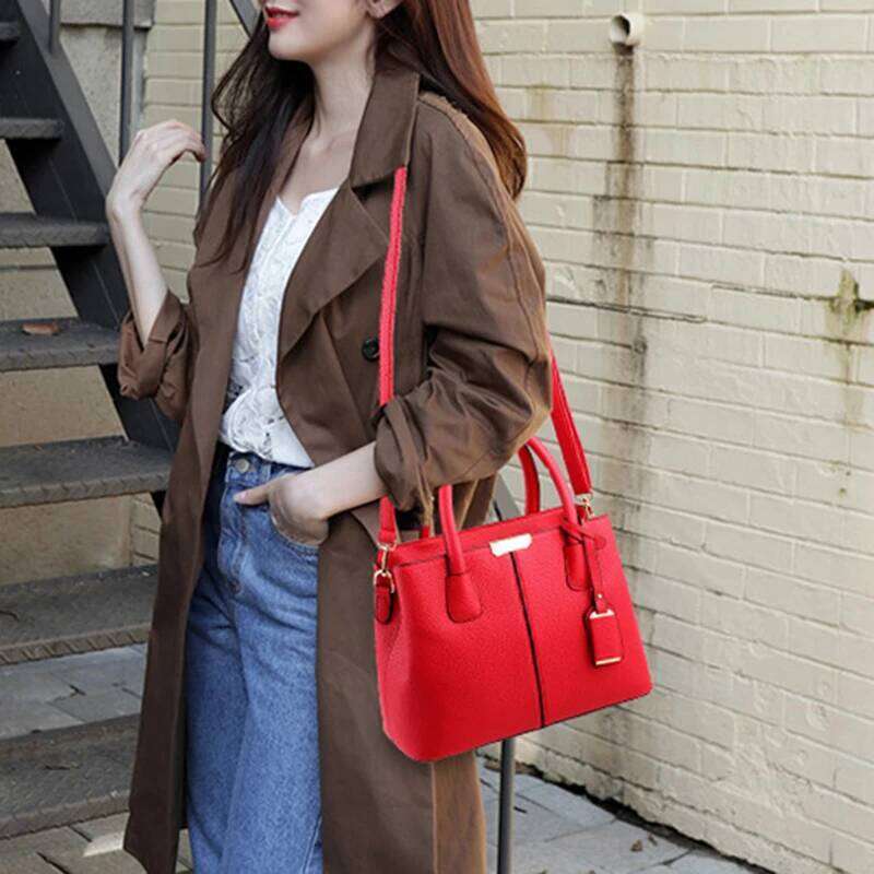 Ladies Large Tote Bag, Female Square Shoulder Bags, Bolsas Femininas Sac ,New Fashion ,Women PU Leather Handbags ,Crossbody Bags XJ260306