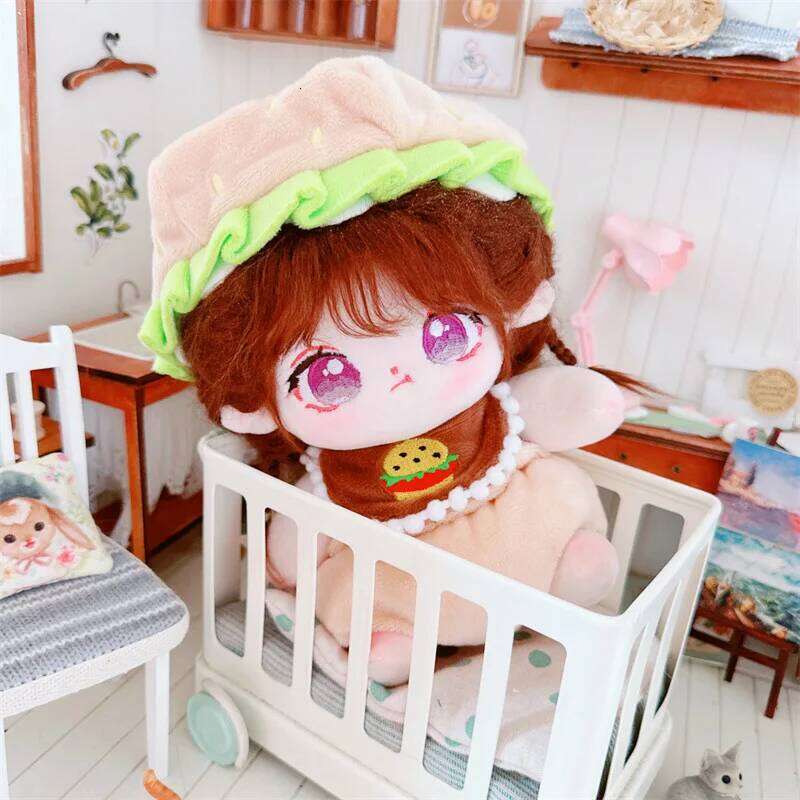 Cotton 20cm cm star doll fast food planet hamburger baby clothes R260908 - view 3
