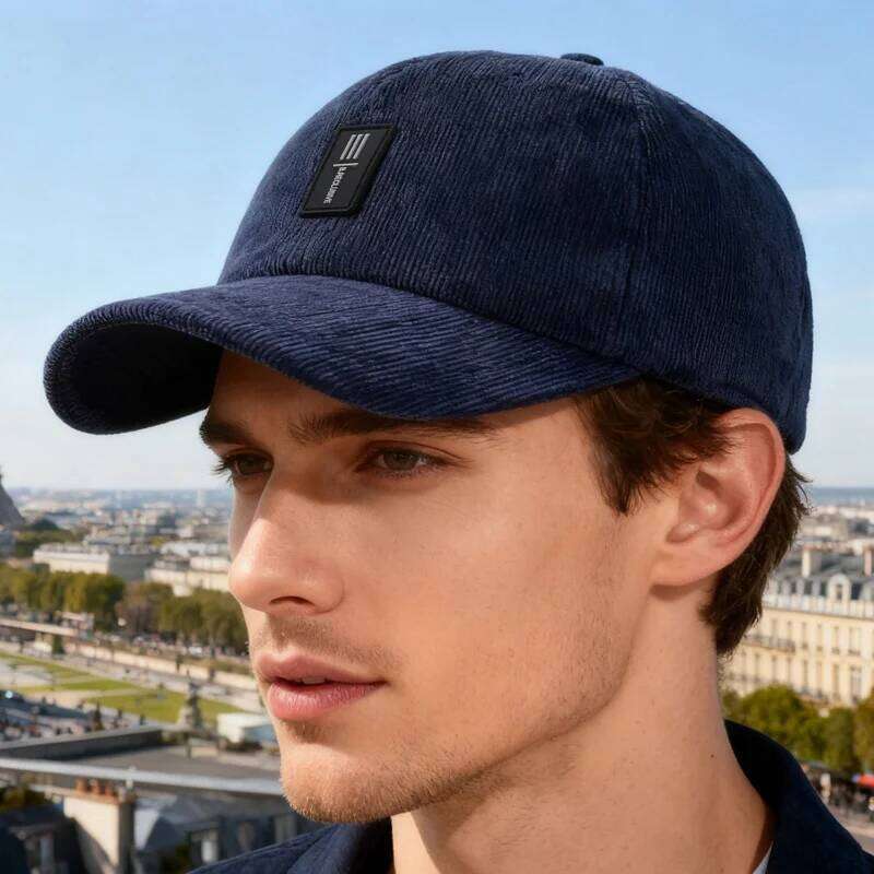 NORTHWOOD Corduroy Winter Baseball Cap with Ear Flaps Thicken Fleece Warm Windproof Outdoor Trucker Hat for Men and Women Y260304