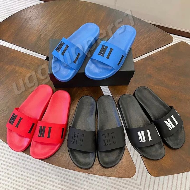 2026NEW Designer Slides Paris slipper Sliders Mens Womens Summer Sandals Beach Slippers Ladies Flip Flops Loafers Black White Red Green Slides Chaussures Shoe 36-46