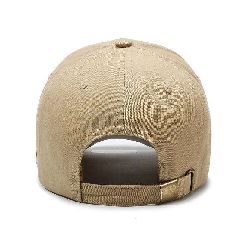 FS Oversized Baseball Cap For Men Cotton Plain Unisex Dad Hat Women Khaki Breathable Outdoor Sports Golf Caps Bone Masculino Y260304