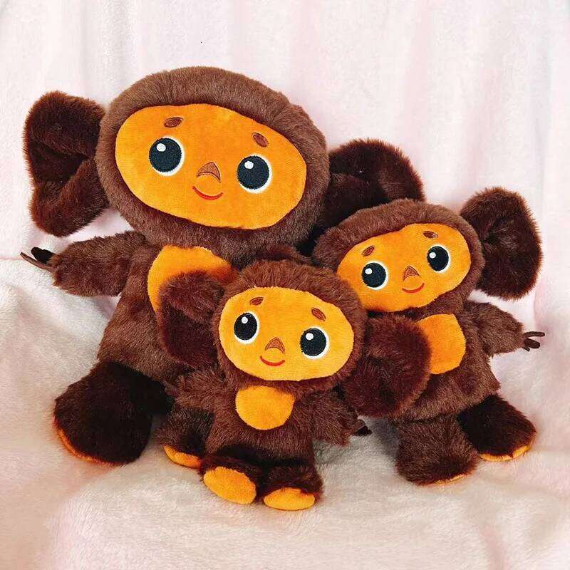 18/23cm Russia Anime Cheburashka Plush Doll Big Eyes Monkey Stuffed Plushie Toys Lovely Appease Pillow For Kids Gifts R260908 - view 6
