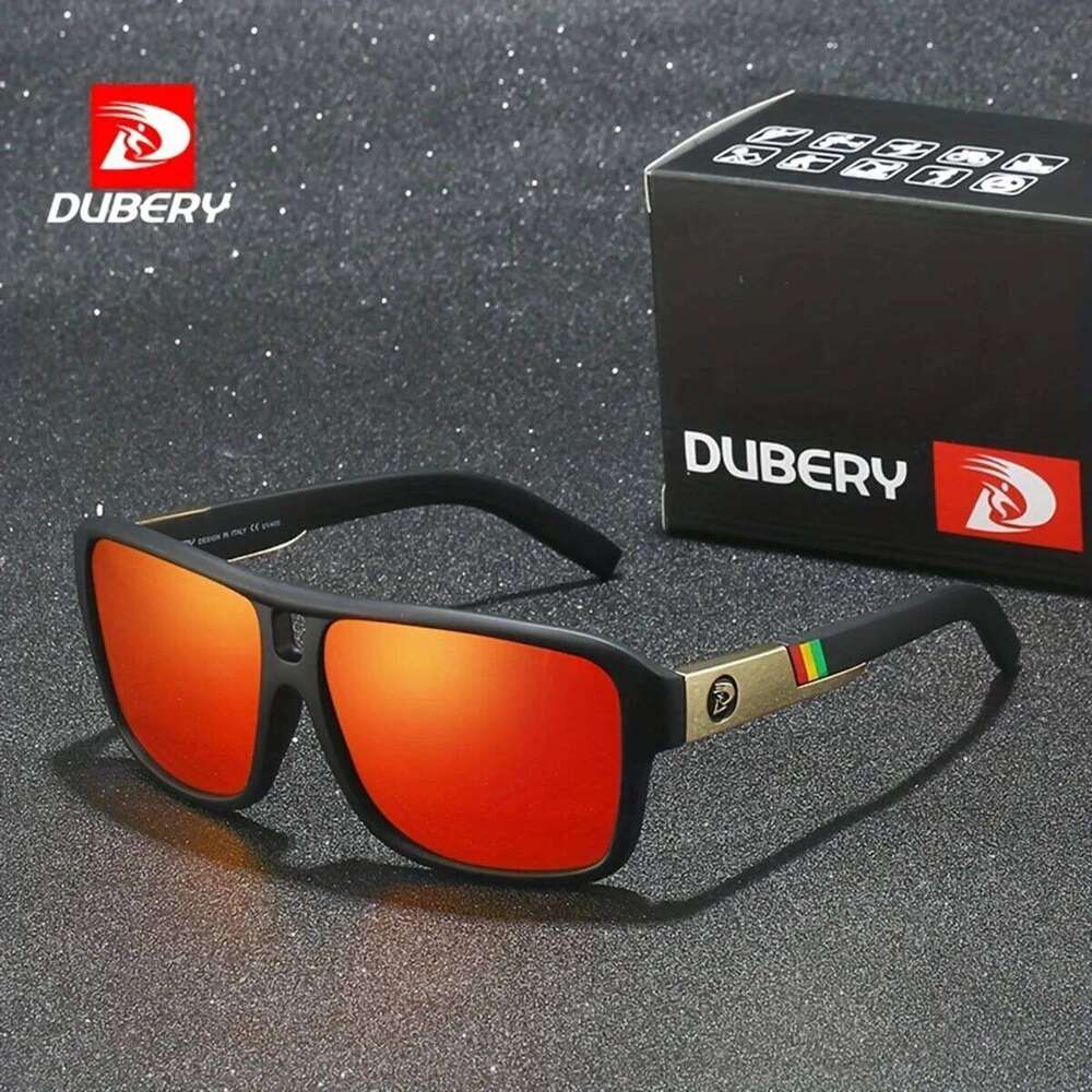 DUBERY Polarized Sunglasses Men's Driver Shades Male Sun Glasses For Men Original 2024 Luxury Brand Oculos 008 Z260306