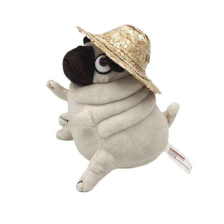 kawaii Plush Toys 15cm dog the Elf Fat Sitting Pug Dogs Toy Stuffed for Kids Children Birthday Gift Dolls R260908 - view 4