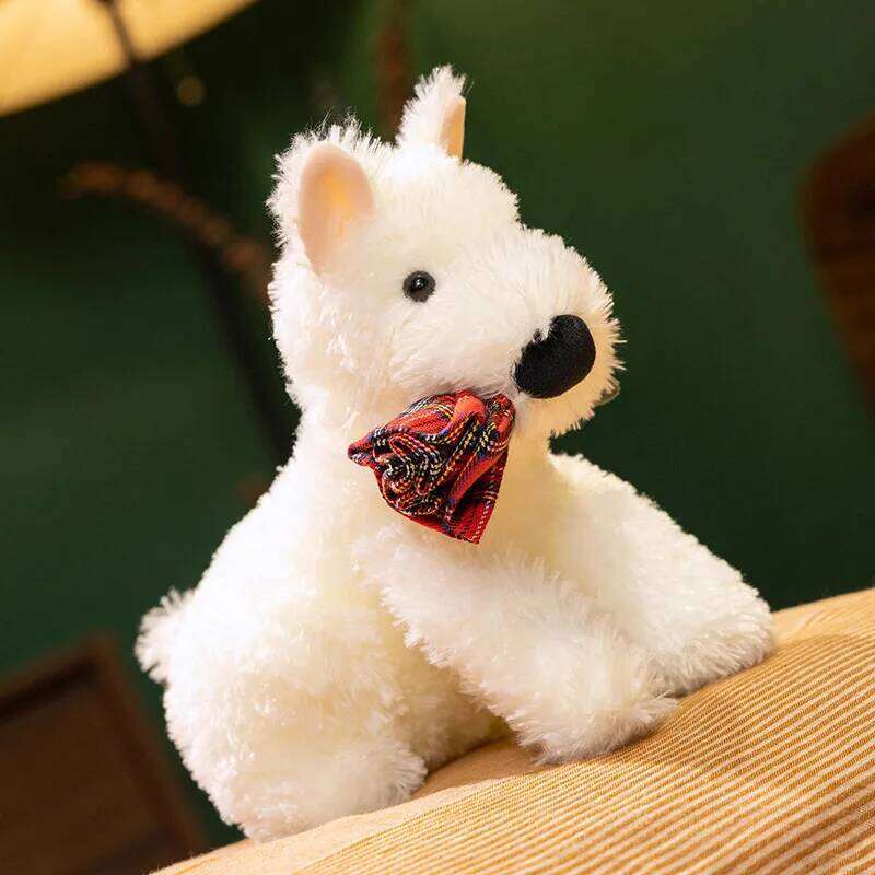 British Rose West Plush Toy Valentine's Day Creative Gift Scrawled Highland Dog Doll R260908 - view 5