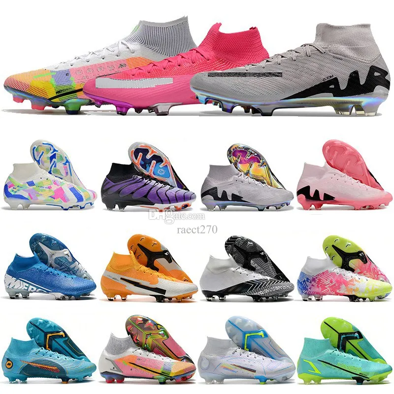 Football Boot Classic Suparfly 7 8 9 Mercuriel MDS 003 Elite LE Low High Cristiano Ronaldo Neymar jr Kids Mens Youth Future Lab Verpors 13 14 15s Soccer Shoes