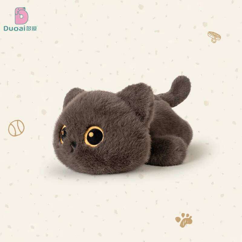 30cm/11.81in Furry Cat Plush Toy Soft Stuffed Animal Kitten Doll Perfect for Halloween, Easter, Christmas & Birthday Gifts R260908 - view 4