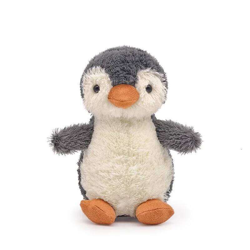 Cute Wear Hat Soft Plush Pendant Toy Baby Comfort Sleep Doll Fluffy Penguin Stuffed Animal Birthday Christmas Gift Decor R260908 - view 5
