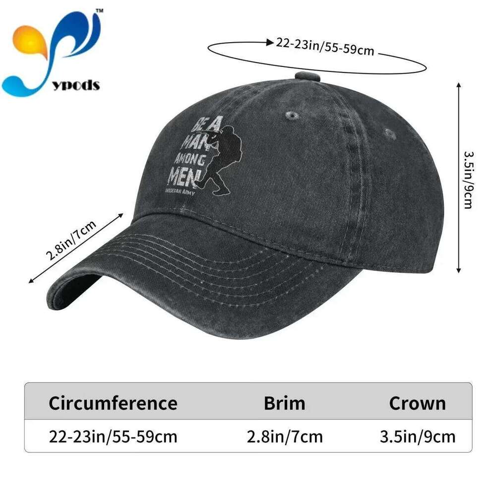 New Brand Anime Be A Man Among Snapback Cotton Baseball Cap Men Women Hip Hop Dad Hat Trucker Y260304