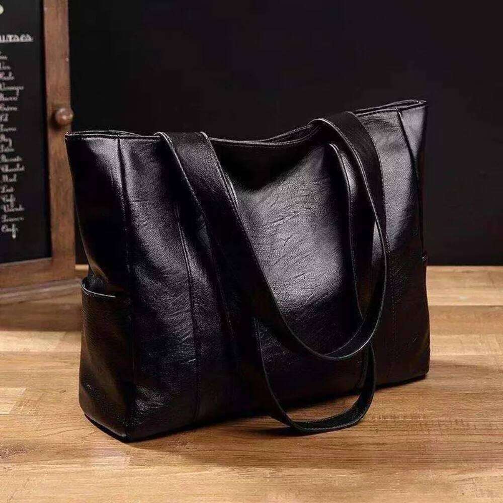 Beg Tangan Wanita Tote Leather Besar Shoulder Women Handbag Woman Bag Perempuan XJ260306