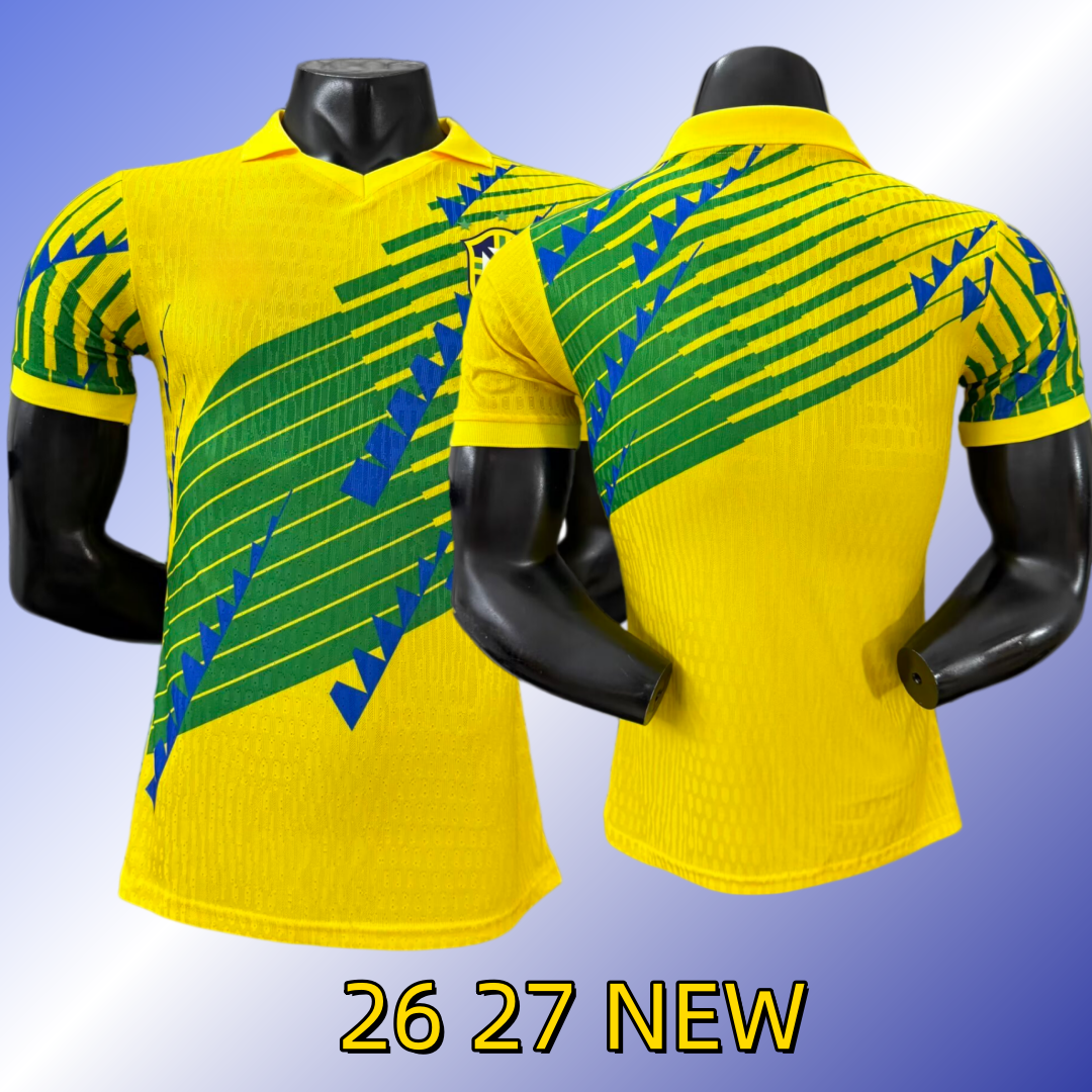 26 27 Brazil Soccer Jerseys Vini. Jr Rodrygo Bruno.G Gabriel Cunha Martinelli Carlos Jerseys Brazil tracksuit 2026 Football Shirt