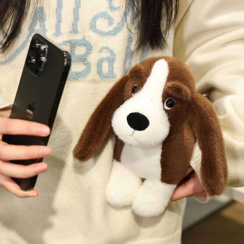 35cm Adorable Soft Lifelike Standing Dachshund Toys Cartoon Dog Plush Toy Funny Room/Desktop Decor Kid Gift R260908 - view 6