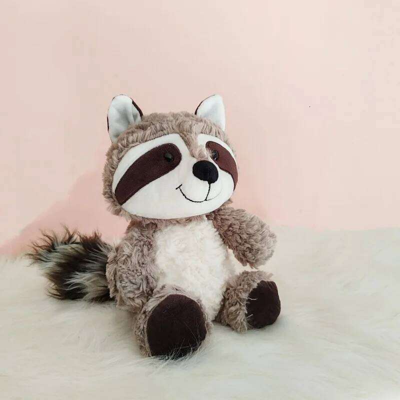 1pcs28cm plush toy cuddle bear doll girl bed sleeping pillow super cute big tail animal R260908 - view 3