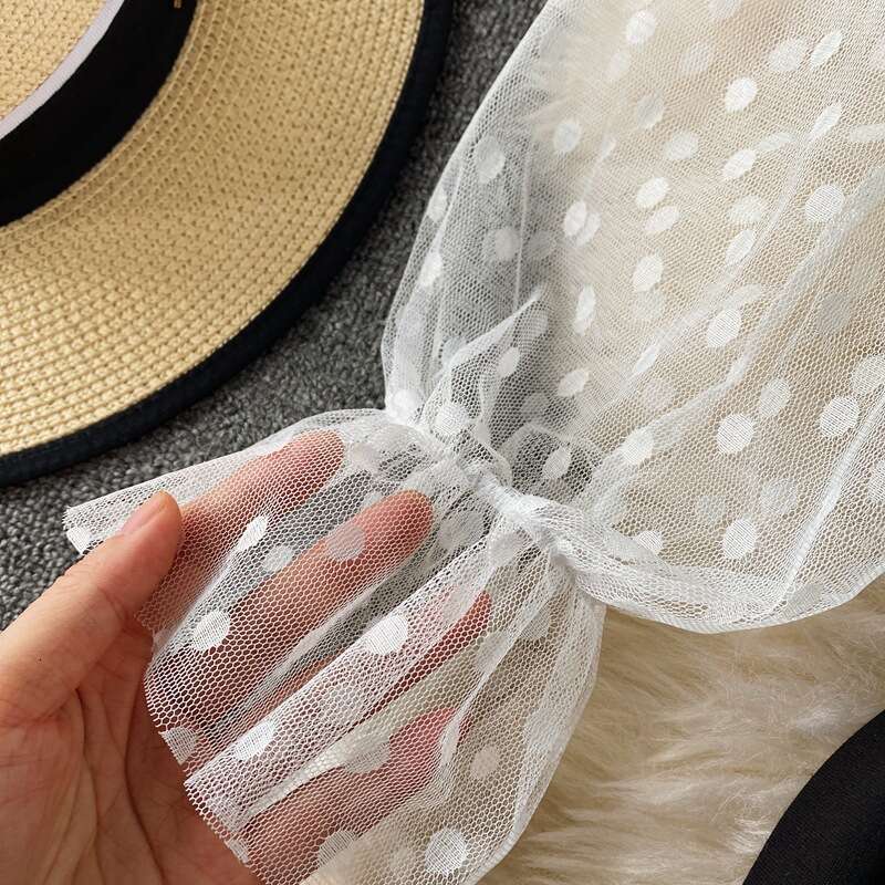 2026 A13 Spring/Summer New Designer Elegant Mature Style Social Celebrity Slimming Mesh Splicing Tight Dress