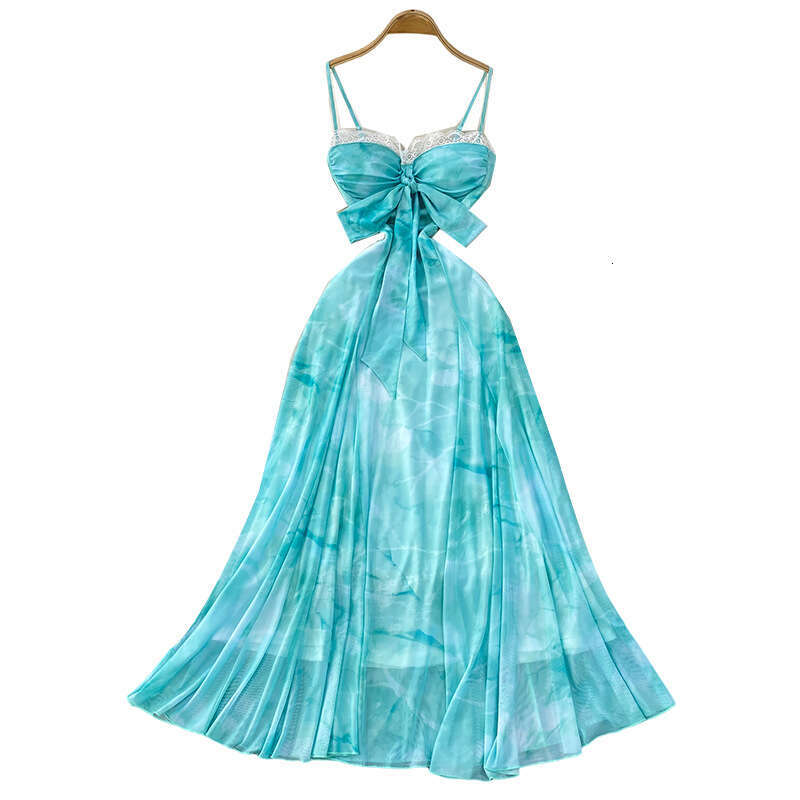 2026 Spring and Summer Designer Gorgeous and Sexy Lace Lace Dress with Lace Waist Like a Fairy