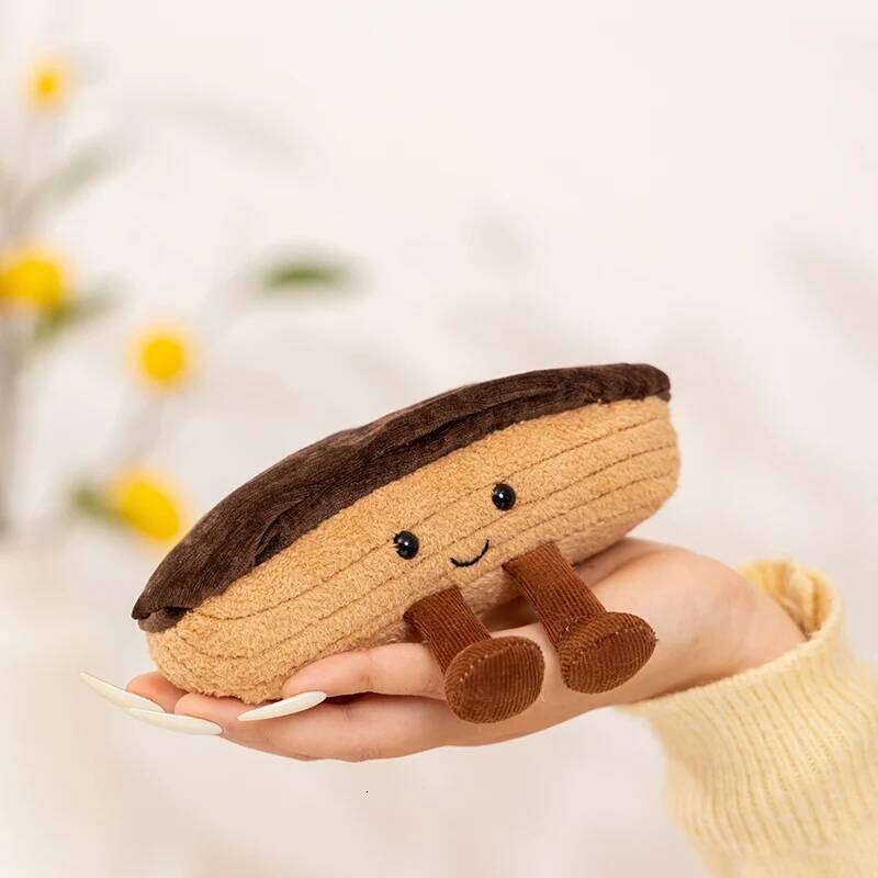 Bakery Plush Cake/Toast/Puff/Napoleon Stuffed Toys Ultra-Soft Kawaii Bread Pastry Gift for Foodies Kids Birthday Children's Day R260908 - view 4
