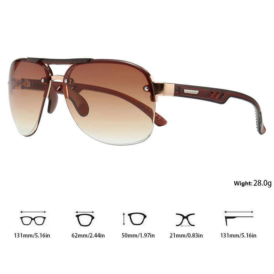 Fashion Vintage Gradient Sunglasses Men Women Fishing Driving Man Luxury Brand Sun Glasses Retro UV400 Eyewear Z260306
