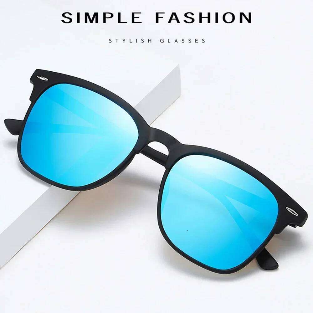 New Polarized Classic Vintage Sunglasses Anti-Reflective Mirror Men Out Door Sun Fashion Glasses Uv400 Z260306