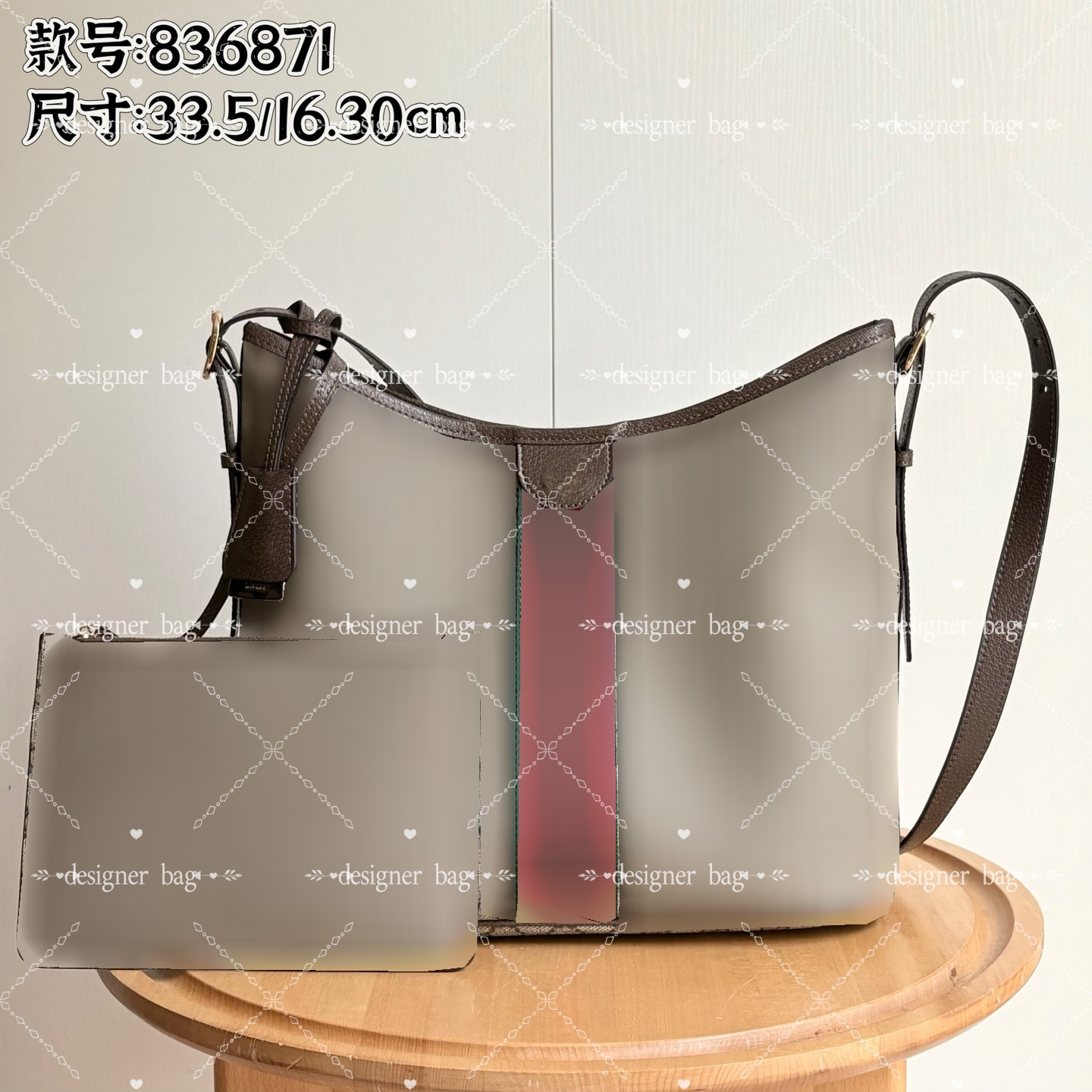 Sophisticated Female Accessory - Versatile Chic Bag for Everyday Use Featuring Multiple Tones